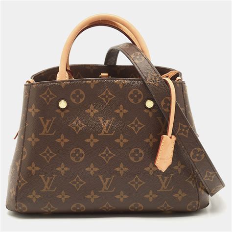 louis vuitton montaigne bb monogram canvas|montaigne bag review.